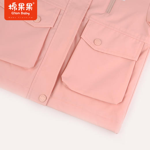 棉果果秋季新品女童保温保暖初冬秋末夹棉棉服风衣M322100323407 商品图5