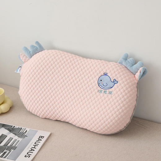 【夏凉枕猫肚凉感丝儿童枕芯】冰豆豆枕芯护颈椎凉枕头 学生记忆棉床品 猫肚触感柔软有支撑力 快速放松一秒入睡_ZSY 商品图9