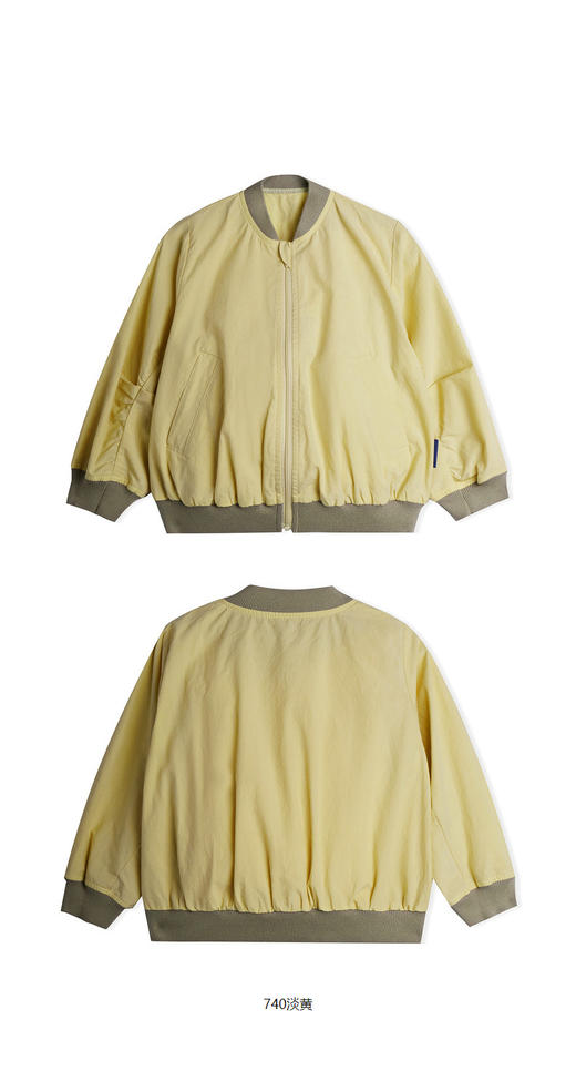 jnby  23年秋款  棒球领夹克 YN7611560 商品图8