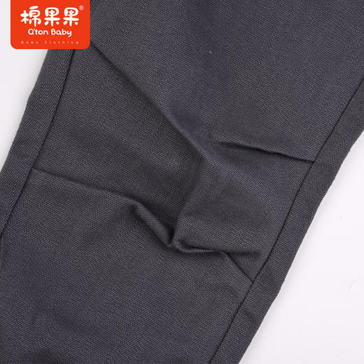 棉果果秋季新品帅气男童弹力棉棉斜纹工装裤M312200223488 商品图6