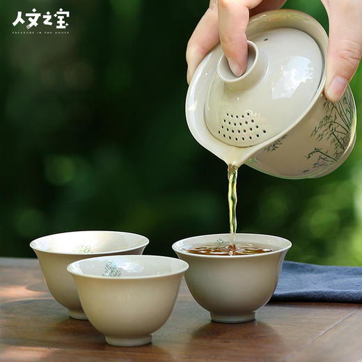 【人文之宝】红楼梦主题便携快客杯 商品图0