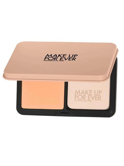 全新MAKEUPFOREVER玫珂菲仿真肌粉饼丝绒控油持久定妆1Y04/1R02/1N00 商品图1