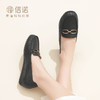 信诺真皮乐福鞋女平底透气2023新款夏季中年妈妈皮鞋软底豆豆鞋23Q2502-23 商品缩略图5