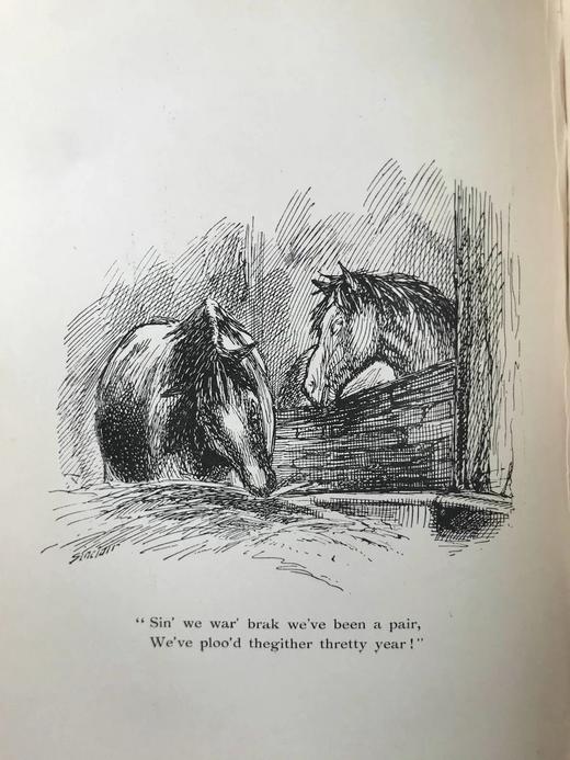 1905年 爱丁堡与乡村低吟：詹姆斯·拉姆斯登短诗集 10幅插图 漆布精装32开 商品图10