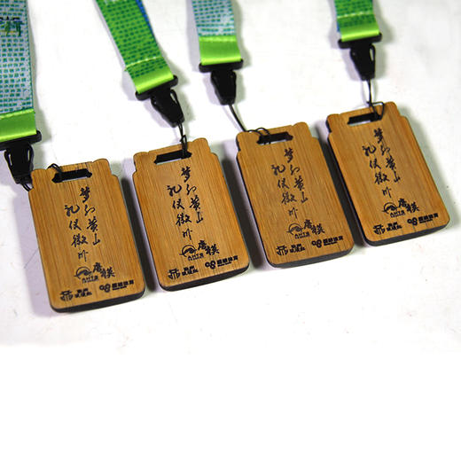 方形竹制奖牌令牌斋戒牌平安挂牌定制 商品图5