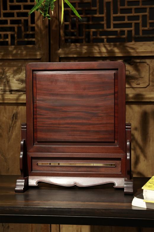 荷蟹图1°明式简座插屏 商品图1