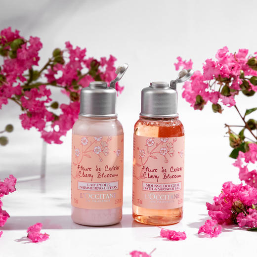 【内购会专享】欧舒丹甜蜜樱花洗护套装樱花沐浴露润肤露 商品图1