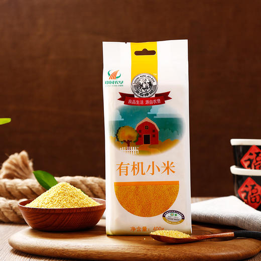 良农嫁稻有机小米400g/袋 商品图3