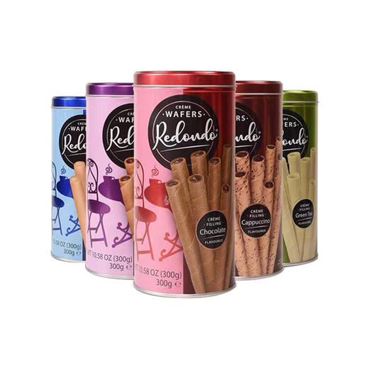 印尼瑞丹多威化卷心酥注心饼干系列300g 多种口味酥酥脆脆 052410-1/-2/-3/-4 商品图0