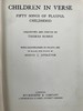 1913年 孩童诗歌集 8幅彩色手工贴图大量黑白插图 漆布精装32开 商品缩略图3