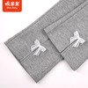 棉果果秋季新品女童针织斜纹布洋气微喇针织长裤裤子M322200423425 商品缩略图3