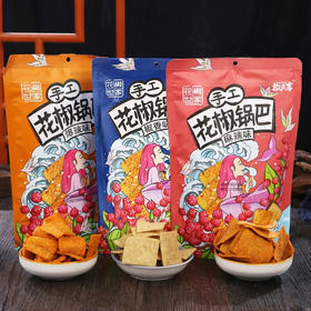 椒巴客手工花椒锅巴爆辣味158g