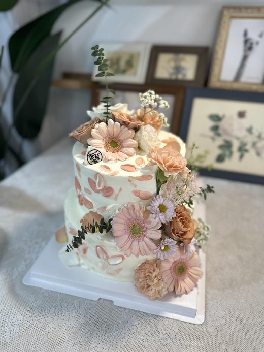 浪漫花海鲜花蛋糕（提前一天预约） 商品图2