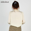 oldcolour春秋商场同款设计感小众别致长袖衬衫通勤女O32013201 商品缩略图3