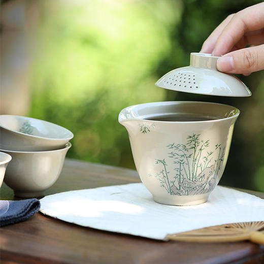 【人文之宝】红楼梦主题便携快客杯 商品图4