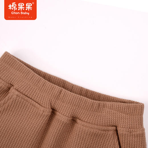 棉果果秋季新品女童华夫格PP裤裤子M322205223442 商品图4