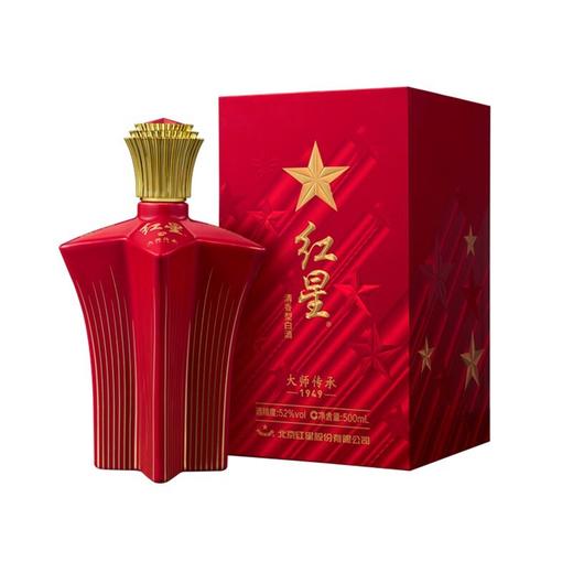 【自营】红星大师传承1*6瓶整箱装 商品图0