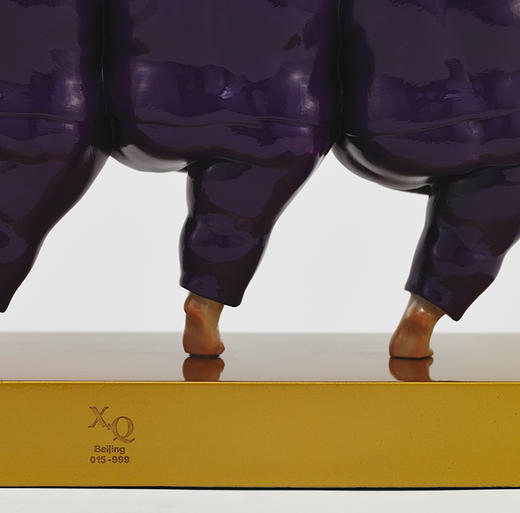 稀奇艺术玻璃钢幽默桌面雕塑瞿广慈《天鹅湖Ⅱ》桌面摆件 商品图2