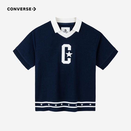 CONVERSE 匡威 秋 大童小童 儿童童装Polo衫 CNVG-PL-D998 商品图1