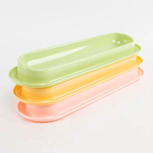 长条猫碗多猫喂食碗水碗40*25*4.5cm 小奶猫共用 底部防滑 商品图5