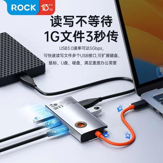 【学子季】【家居】洛克ROCK5合1扩展坞 商品图1