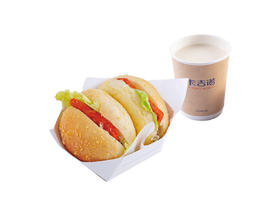 可丽汉堡早餐套餐