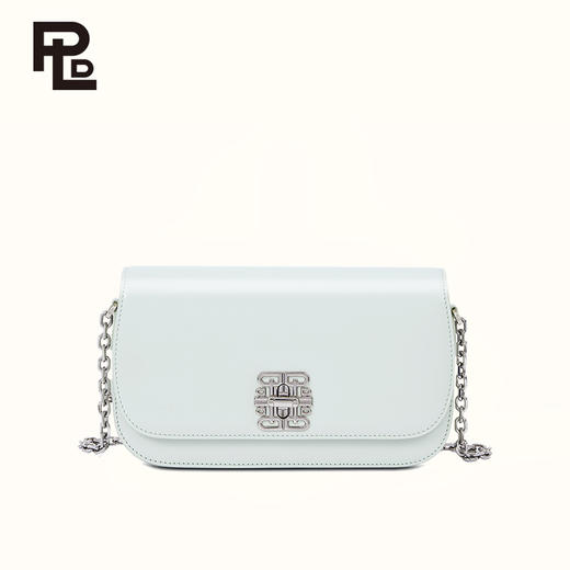 保兰德PLD东方雅奢经典系列头层牛皮链条包小方包斜挎包通勤必备女包 商品图0