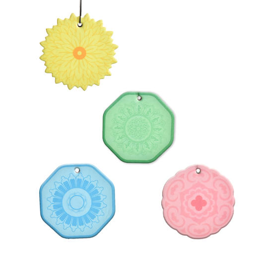 牛首山文创四季香卡车载香味配饰挂件家用卧室悬挂式香片持久留香 商品图4