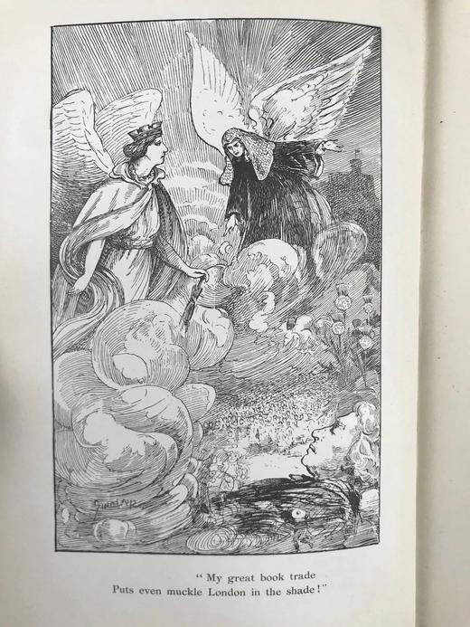 1905年 爱丁堡与乡村低吟：詹姆斯·拉姆斯登短诗集 10幅插图 漆布精装32开 商品图9