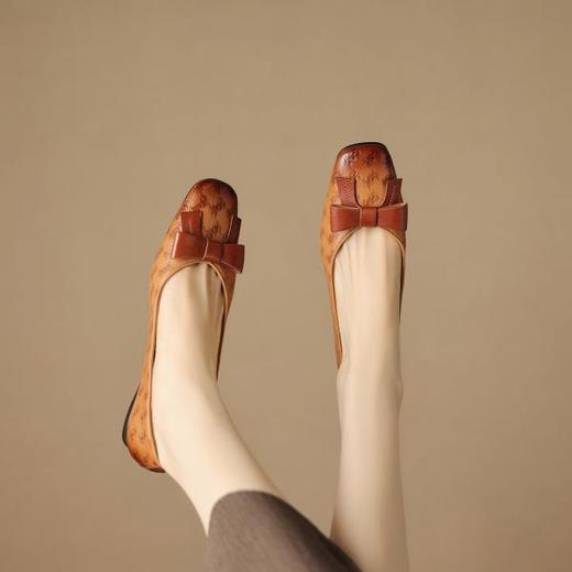 时尚个性，柔软懒人浅口单鞋DPJ-9871 商品图12