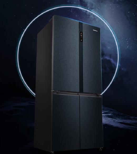 卡萨帝 551升十字对开门冰箱风冷无霜变频零距离自由嵌入低氧窖藏三系统 BCD-551WLCTDAFA5U1晶钻黛 商品图5