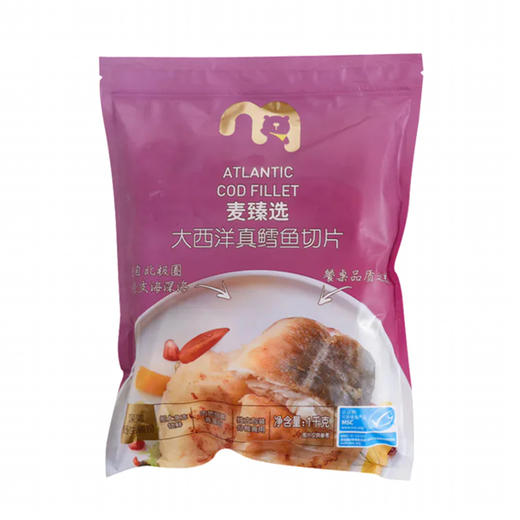 MC 麦德龙 麦臻选大西洋真鳕鱼切片 1kg 商品图0