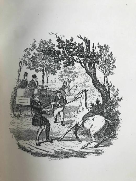 工坊特装本！1890年 狄更斯《匹克威客俱乐部》 43幅插图 全真皮精装32开 商品图12