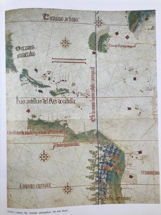 哥伦布航海图及伟大发现 约百余幅彩色插图 精装8开 商品图11