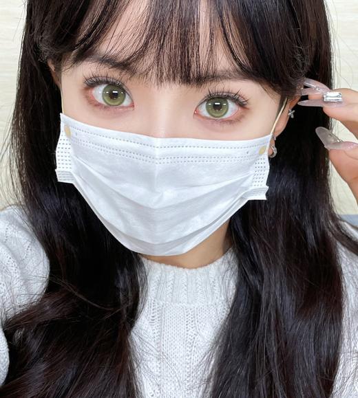 LEENSCOLOR美瞳 香菜棕绿 14.5mm 商品图0