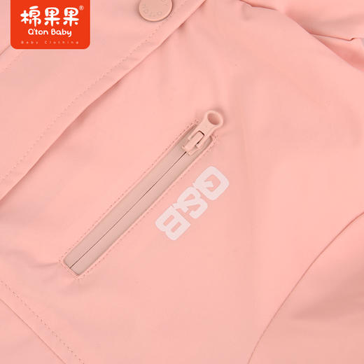 棉果果秋季新品女童保温保暖初冬秋末夹棉棉服风衣M322100323407 商品图4