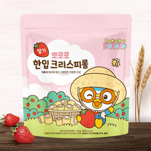 涞可啵乐乐草莓味谷物块60g 商品图2