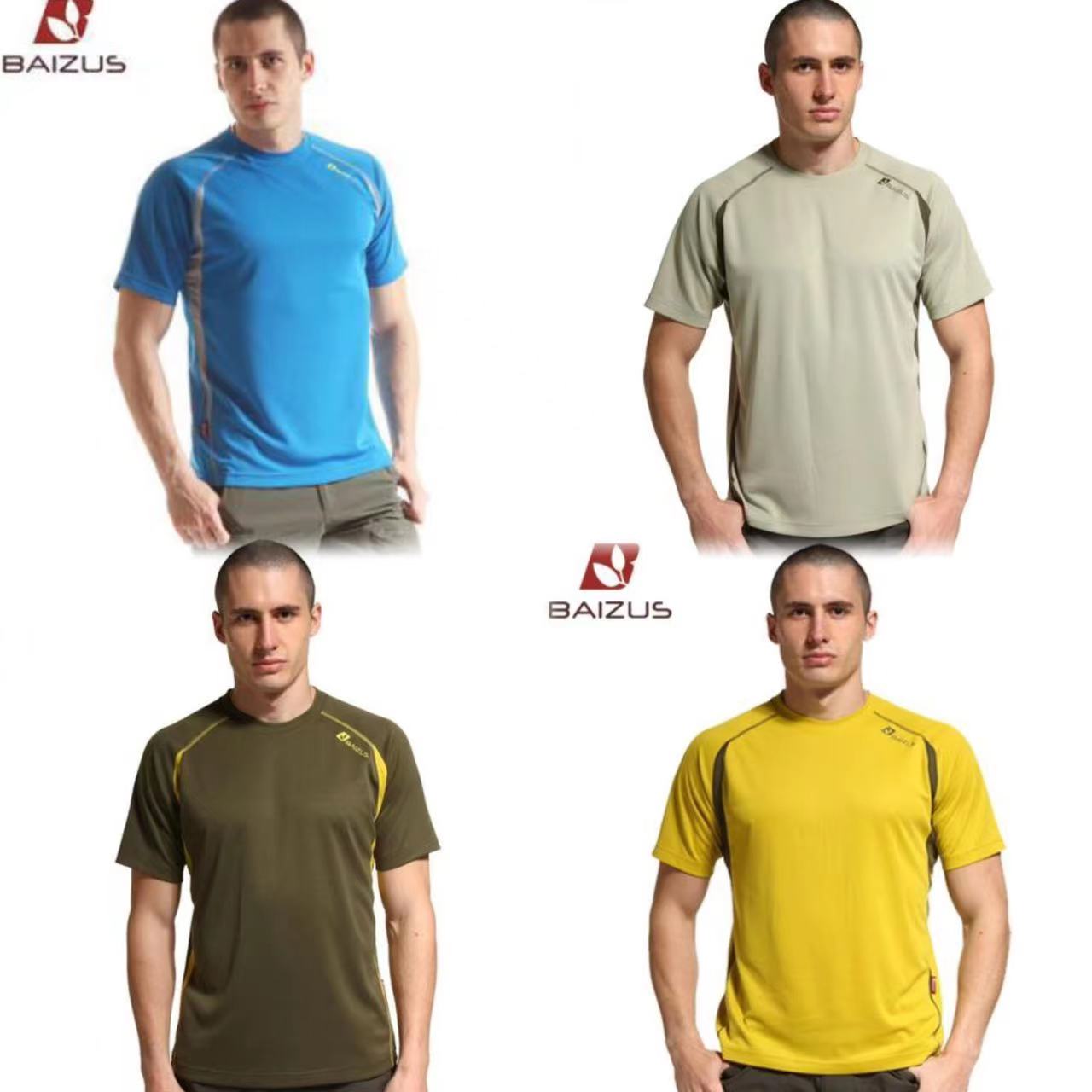 【百足氏】A3-1  00021/00022/00023/00024 男式速干T恤