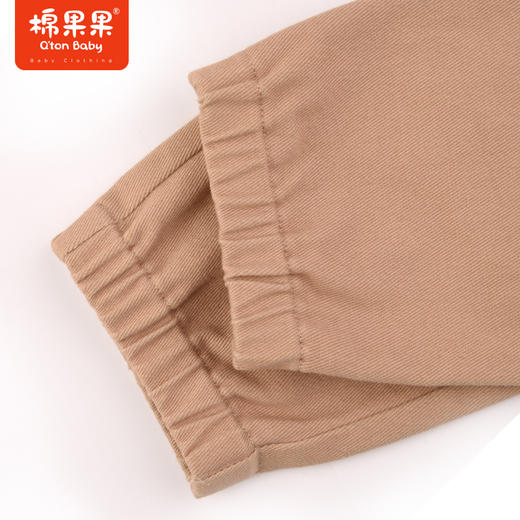 棉果果秋季新品男童帅气弹力棉棉斜纹工装裤M312200223490 商品图4