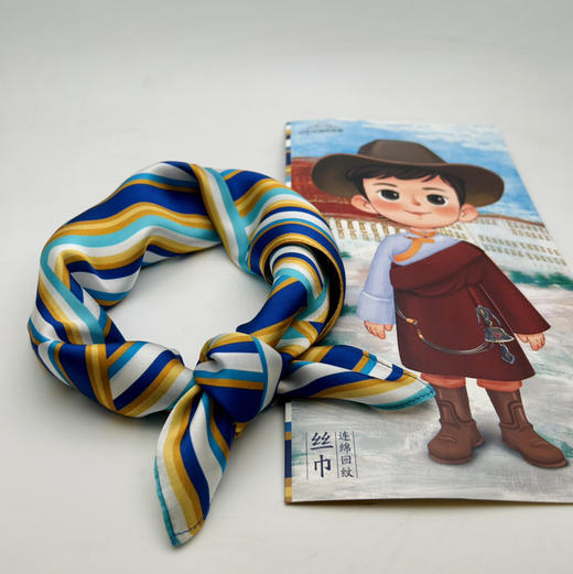 布达拉宫吉祥丝巾 商品图3