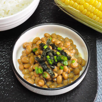 北昀进口 小粒纳豆 日本原装进口 健康轻食 日式风味 搅拌即食 40g*12 商品图0