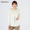 oldcolour2022秋商场同款圆领气质衬衫外套O31013113 商品缩略图1