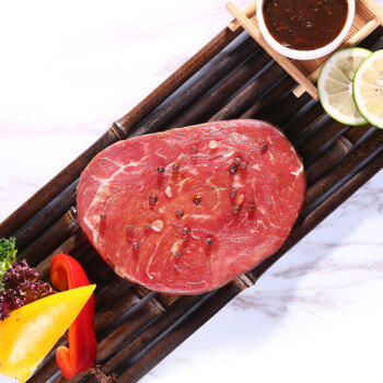 伊赛 国产清真 儿童牛排套餐整切调理 500g(5片) 番茄酱包5袋学生早餐 商品图7