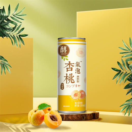 MM 山姆 DRINKSBA杏桃气泡康普茶 310ml*20 商品图4