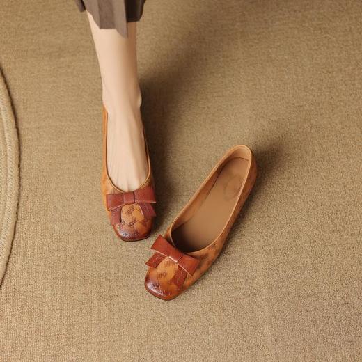 时尚个性，柔软懒人浅口单鞋DPJ-9871 商品图11