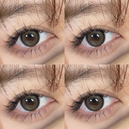 半年抛 比特星 棕色细闪 14.0mm watermelens 含硅水凝胶 商品图7