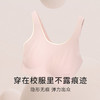 金三塔桑蚕丝内里无钢圈文胸背心式无痕纯色透气舒适少女无尺码内衣   NZFDC301 商品缩略图3