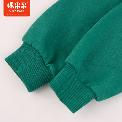 棉果果秋季新品男童大毛圈常规休闲运动风百搭可爱小恐龙可拆玩具连帽套头卫衣M312182223485 商品图4