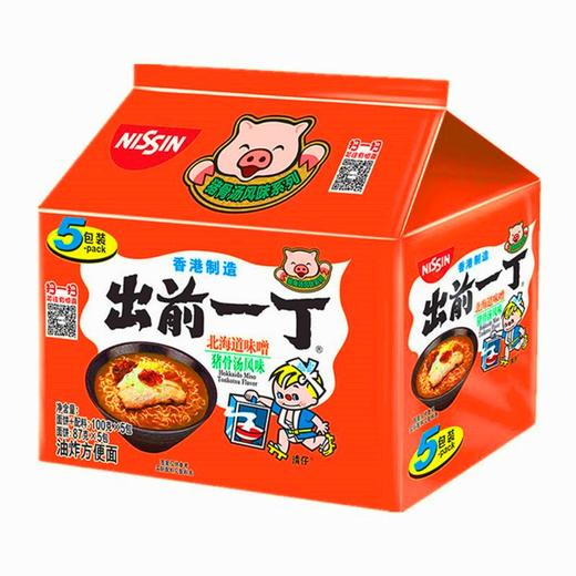 500g出前一丁北海道猪骨浓汤方便面 商品图0