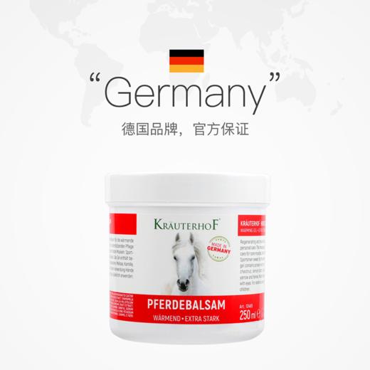 28年6月 德国Krauterhof七叶庄园马膏按摩凝胶马膏250ml（热）  商品图1